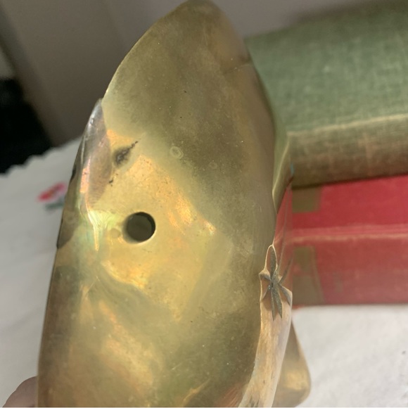 Vintage brass carnival mask - Picture 5 of 6